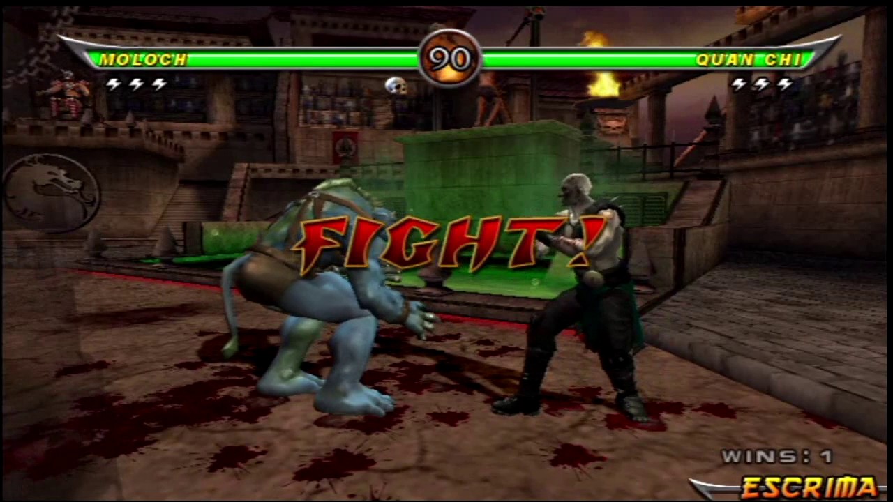 Mortal Kombat: Armageddon (PlayStation 2) Arcade as Moloch