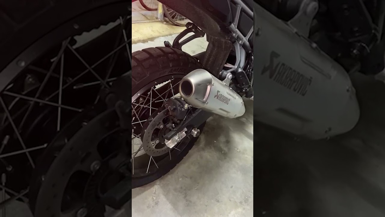 CFMOTO 450 MTX with Akrapovic 