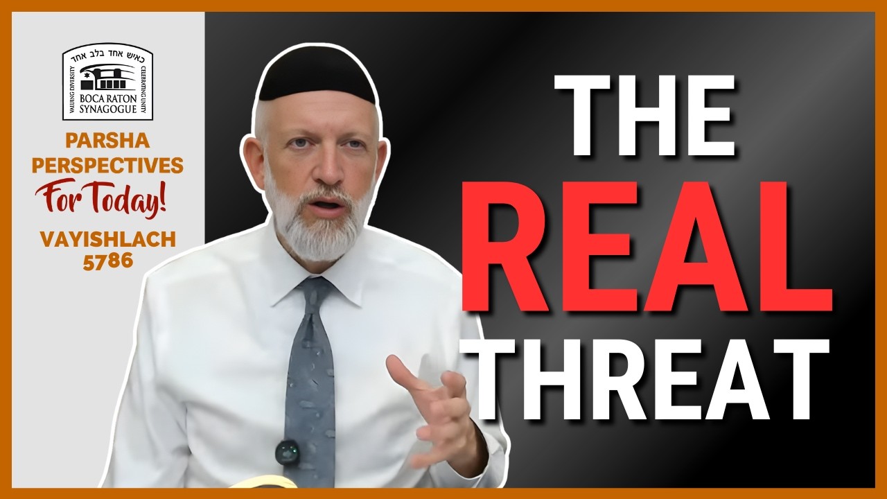 More DANGEROUS than ANTISEMITISM | Parsha Perspectives | Vayishlach 5786
