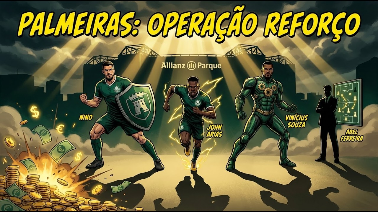 NEGÓCIO BILIONÁRIO? O Plano Secreto do Palmeiras para Nino e Arias