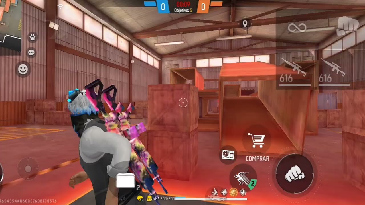 JOGANDO GLADIADORES FF - FREE FIRE