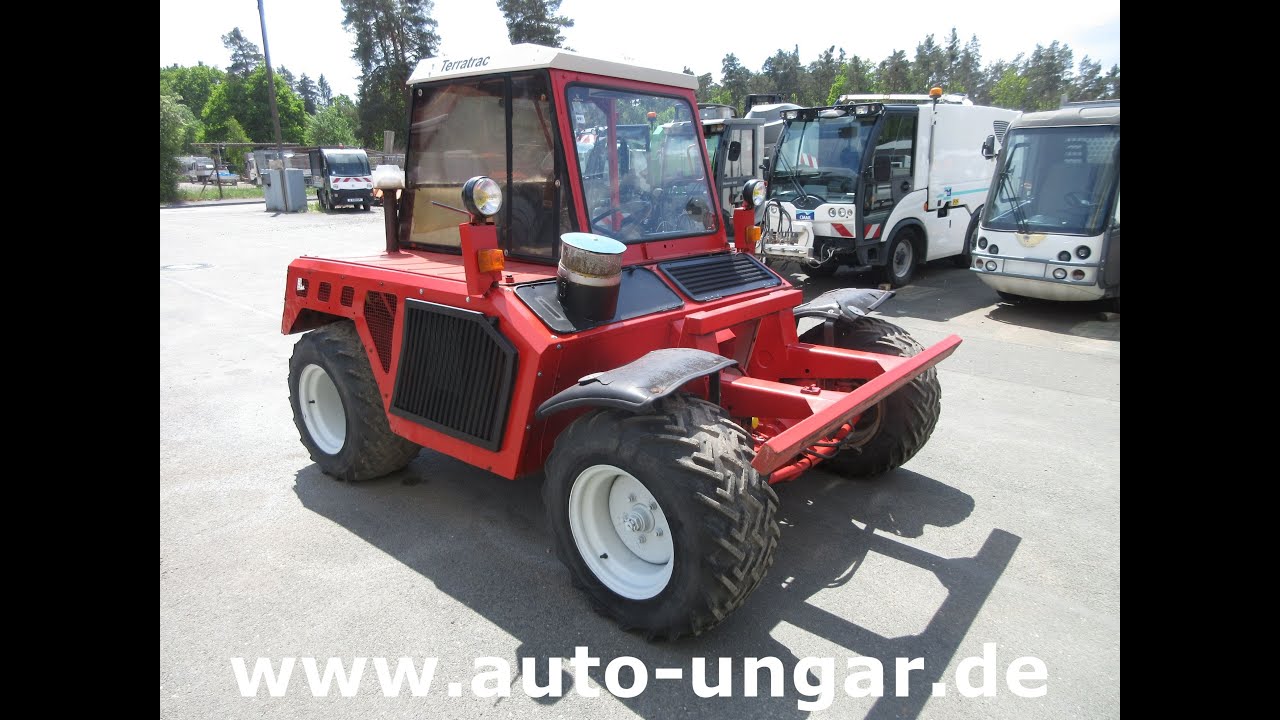 Aebi Terratrac TT88 Bergtraktor Metrac 4x4 Hydrostat 2x Zapfwelle Heckhydraulik www.auto-ungar.de
