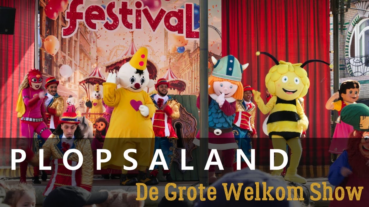 De Grote Welkom Show @ Plopsaland de Panne 2024 (4K)