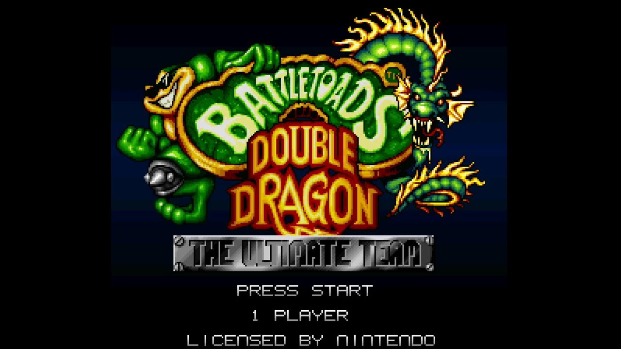 Battletoads and Double Dragon (SNES) Rash Walkthrough (No Scenes)