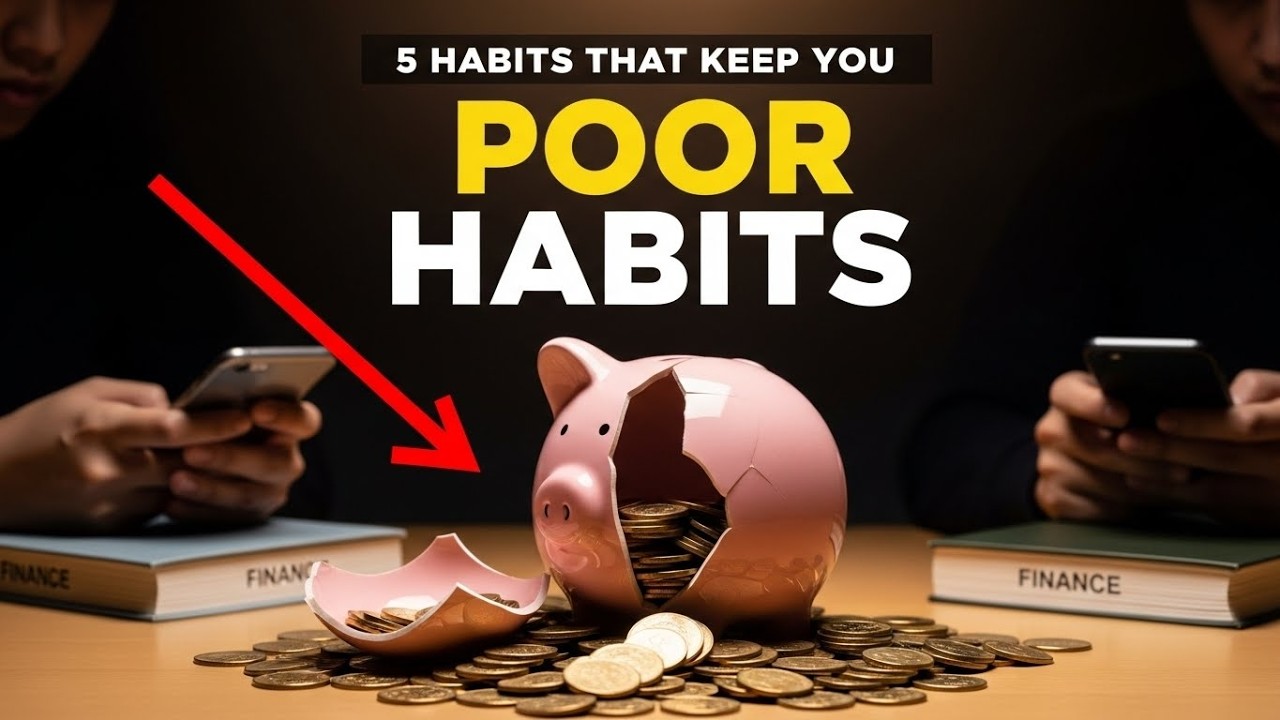 Money Lessons | 5 Habits That Keep You Poor (And How to Fix Them)