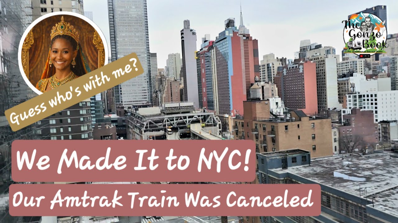 Поезд Amtrak Q08-26 отменен... Ничего страшного. Мы добрались до Нью-Йорка.