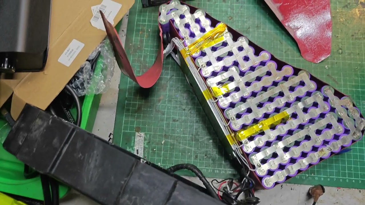 52v 20AH Triangle Ebike Battery Teardown and diagnosis (dead cells)