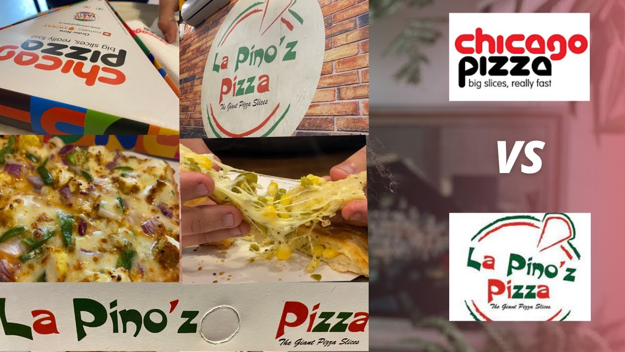 Chicago Pizza Vs La Pinoz Pizza | Price, Taste ,Quality | Best Pizza