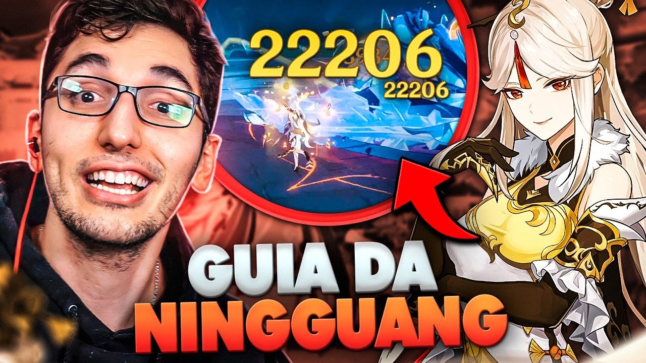 NINGGUANG BUILDS: DEUSA COM O MAIOR DPS DE GEO? I GENSHIN IMPACT