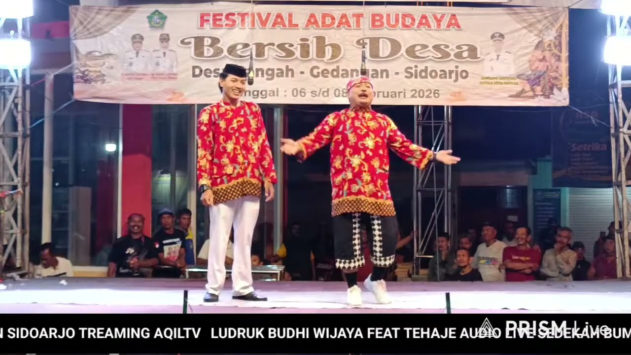 LUDRUK BUDHI WIJAYA LIVE SEDEKAH BUMI DESA JANGAN GEDANGAN SIDOARJO