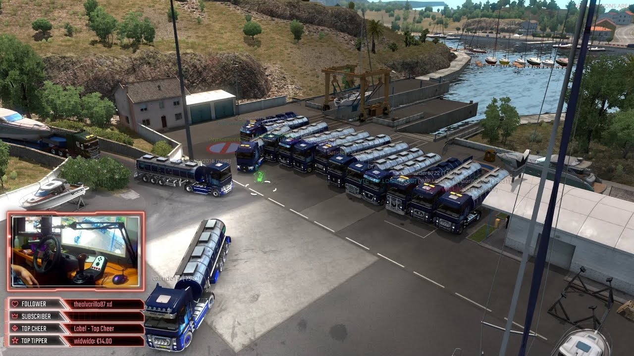 ETS2 MULTIPLAYER || CONVOY DOMINGERO [29/11/2020] [DIRECTO DE TWITCH]