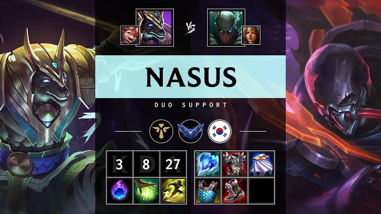 Nasus Support vs Pyke - KR Diamond Patch 25.11
