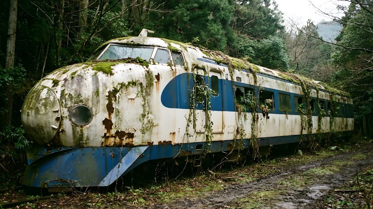 ASMR Restoration: Abandoned Bullet Train