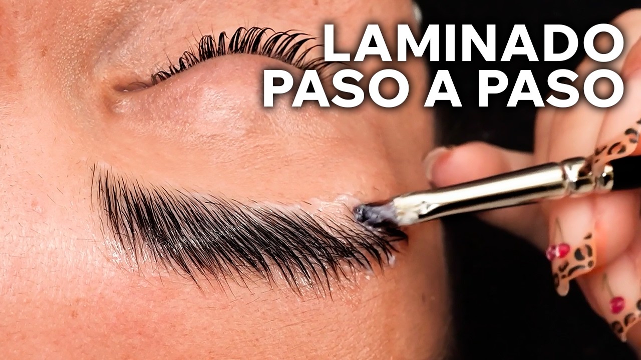 Laminado de Cejas • PASO A PASO