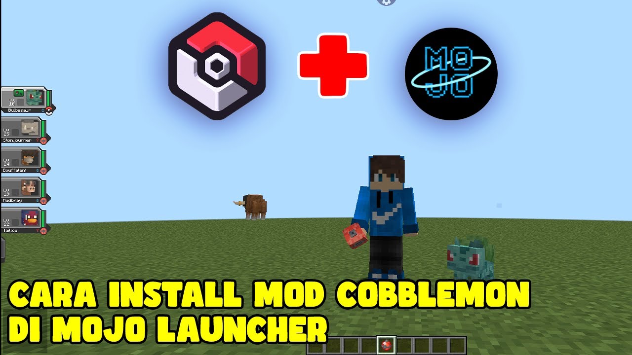 КАК УСТАНОВИТЬ МОД Cobblemon В MOJO LAUNCHER - РАБОТАЕТ 100%