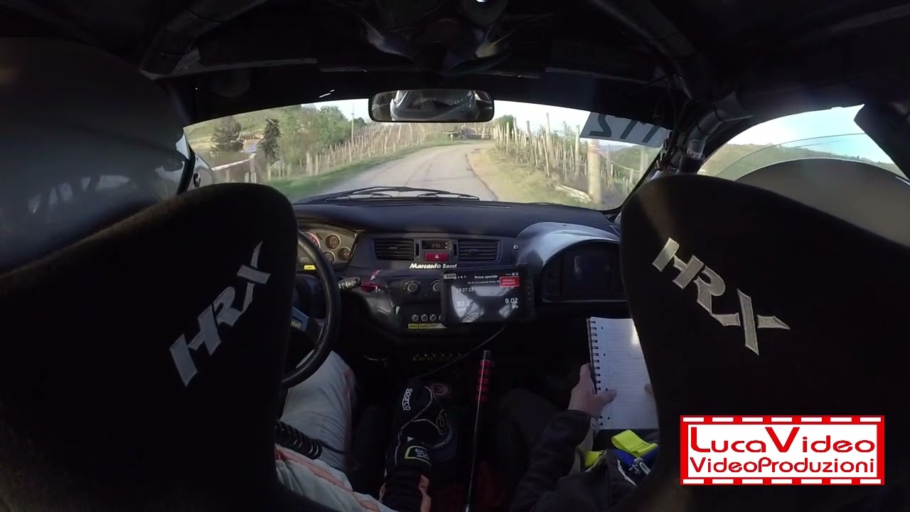 18° Rally Regione Piemonte 2024 Busca-Bolletta Lancer N4 3°di classe - Cameracar PS10