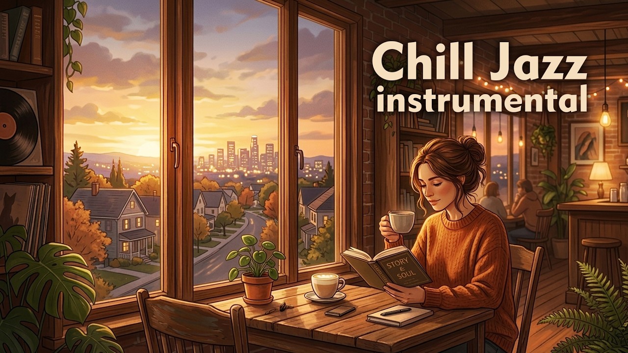 Chill Jazz Instrumental ☕ | Study, Work & Cafe Background Music | NO COPYRIGHT MUSIC