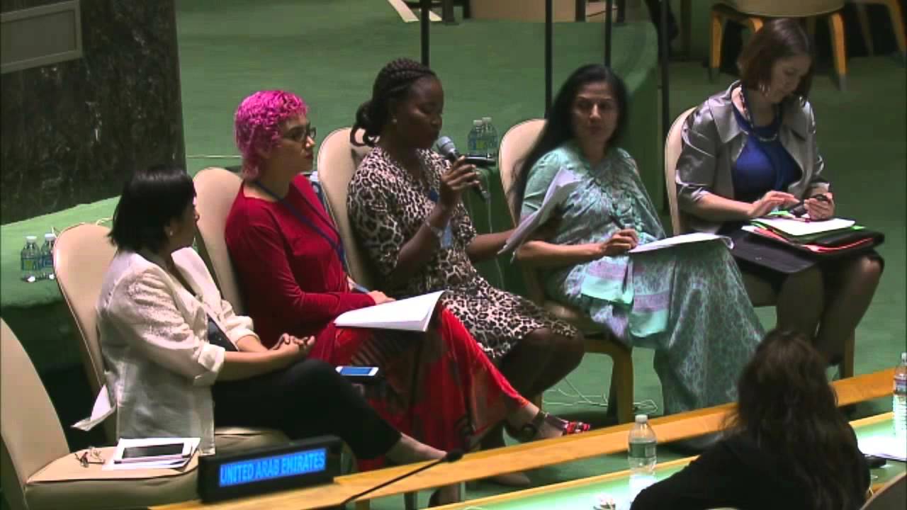 Ms. Nana Koomah Brown-Orleans - Trade Union Confederation - UN Hearings