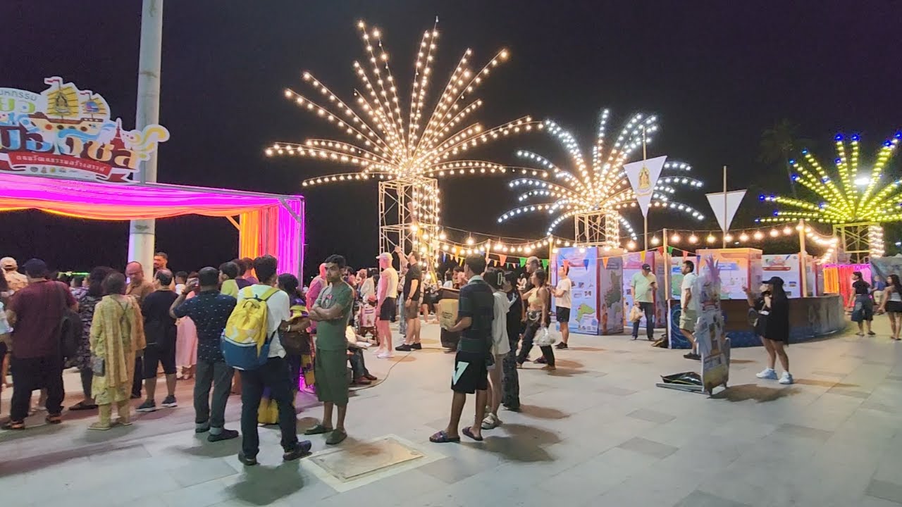 DJ PARTY AT PATTAYA BEACH -THAILAND