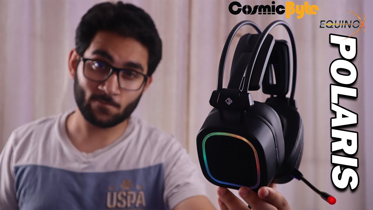Gaming Headphones🎧 Rs.1999/- Only | 7.1 Surround Sound | Cosmic Byte Equinox Polaris