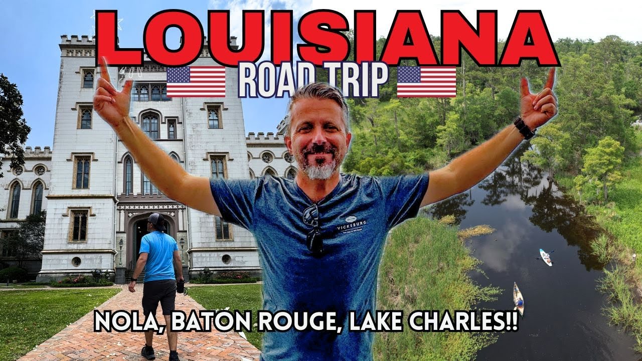 LOUISIANA ROAD TRIP | New Orleans, Baton Rouge, Lake Charles & MORE