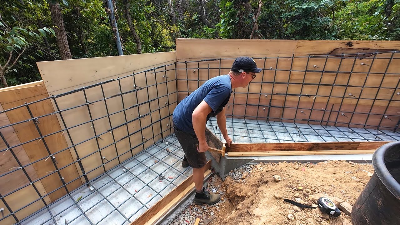 Building Mountain Road: Concrete for Septic and Parking (S6E4)