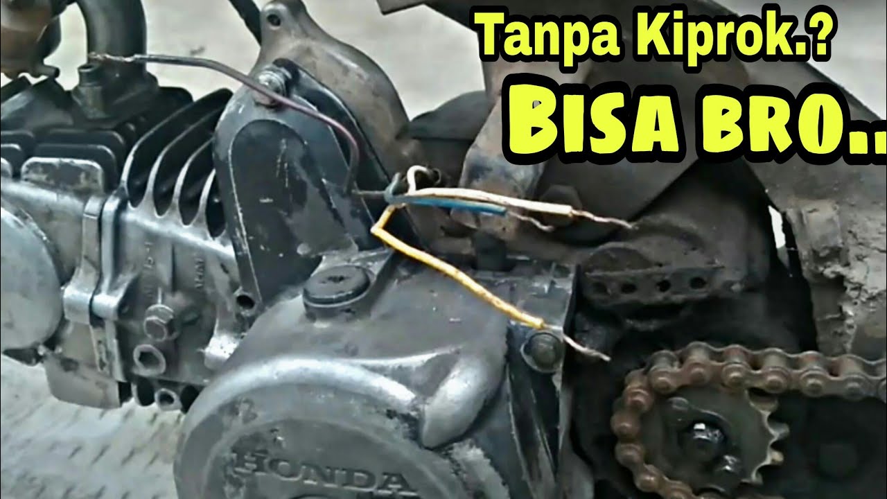 MOTOR HIDUP TANPA KABEL !! Hanya Pakai CDI Tanpa Pakai Kiprok
