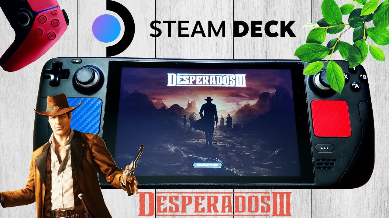Steam Deck Gameplay - Desperados III - Highest Settings | Worth Playing.