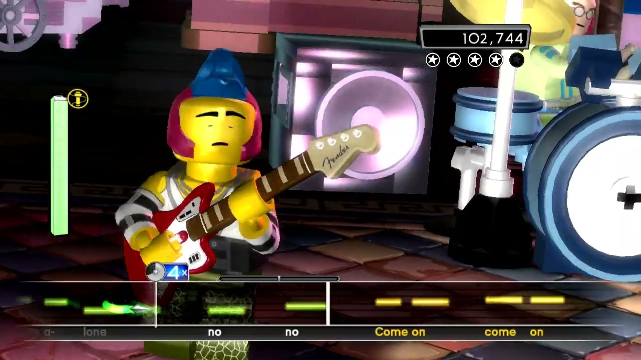 LEGO Rock Band (360) - Accidentally in Love VOCALS FC