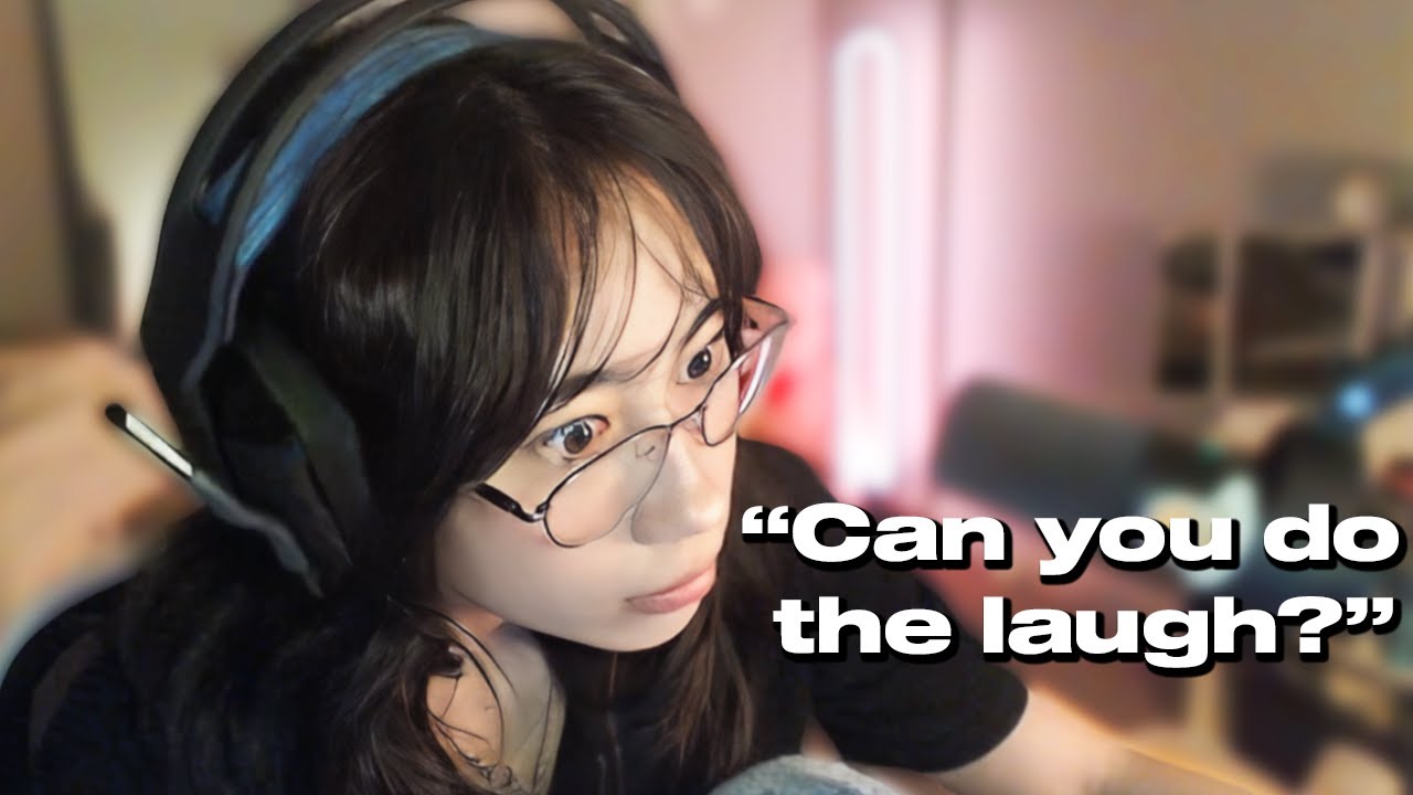 stop asking me to laugh please...