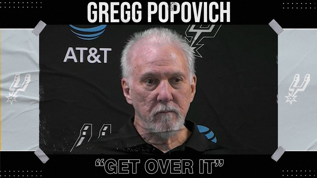 Gregg Popovich's advice to Keldon Johnson after missed layup: Get over it, screw that | NBA on ESPN
