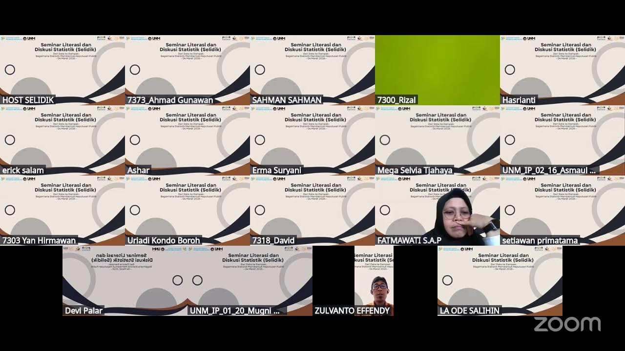 Seminar Literasi dan Diskusi Statistik (Selidik)