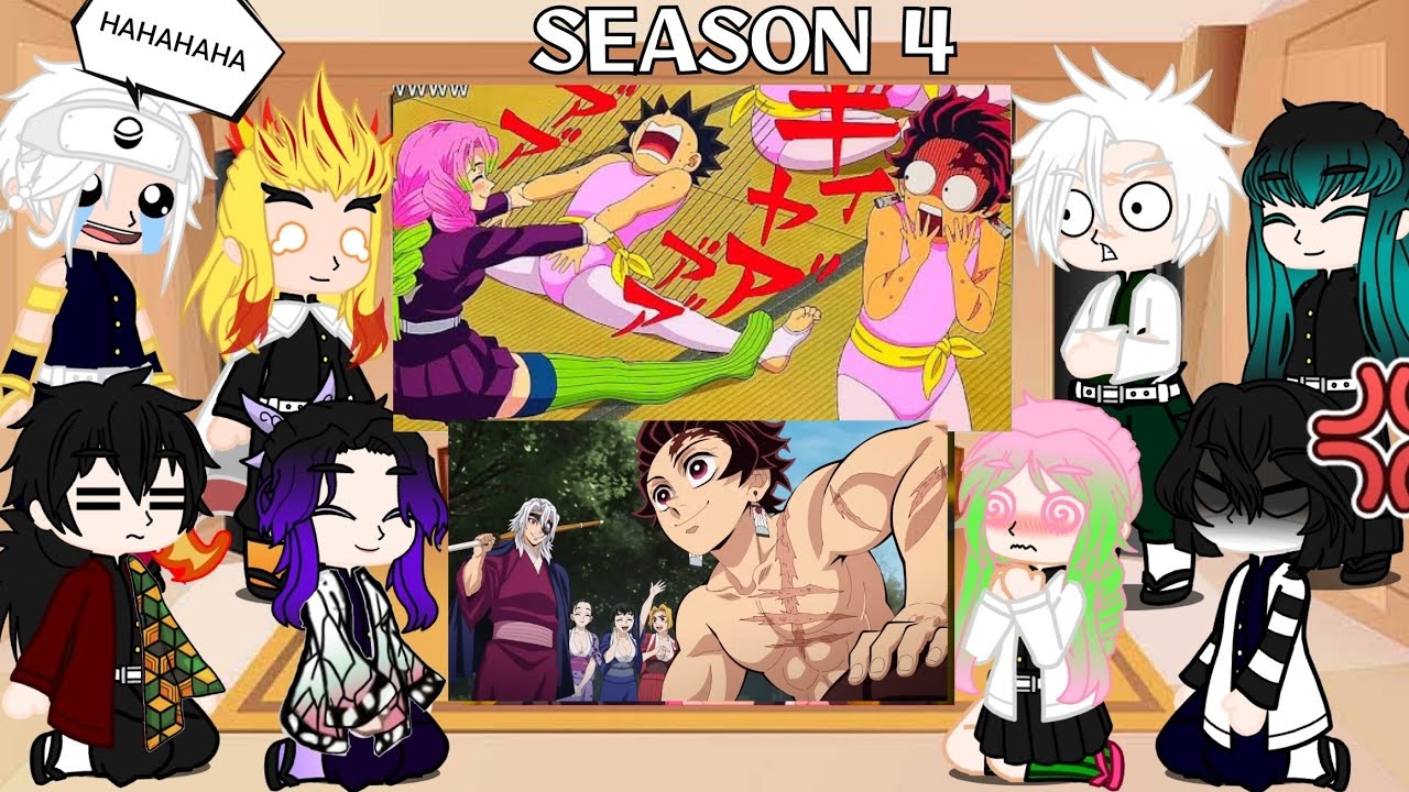 Hashiras react to Hashira training arc❤️ HASHIRAS TRAINING ARC •Season 4•