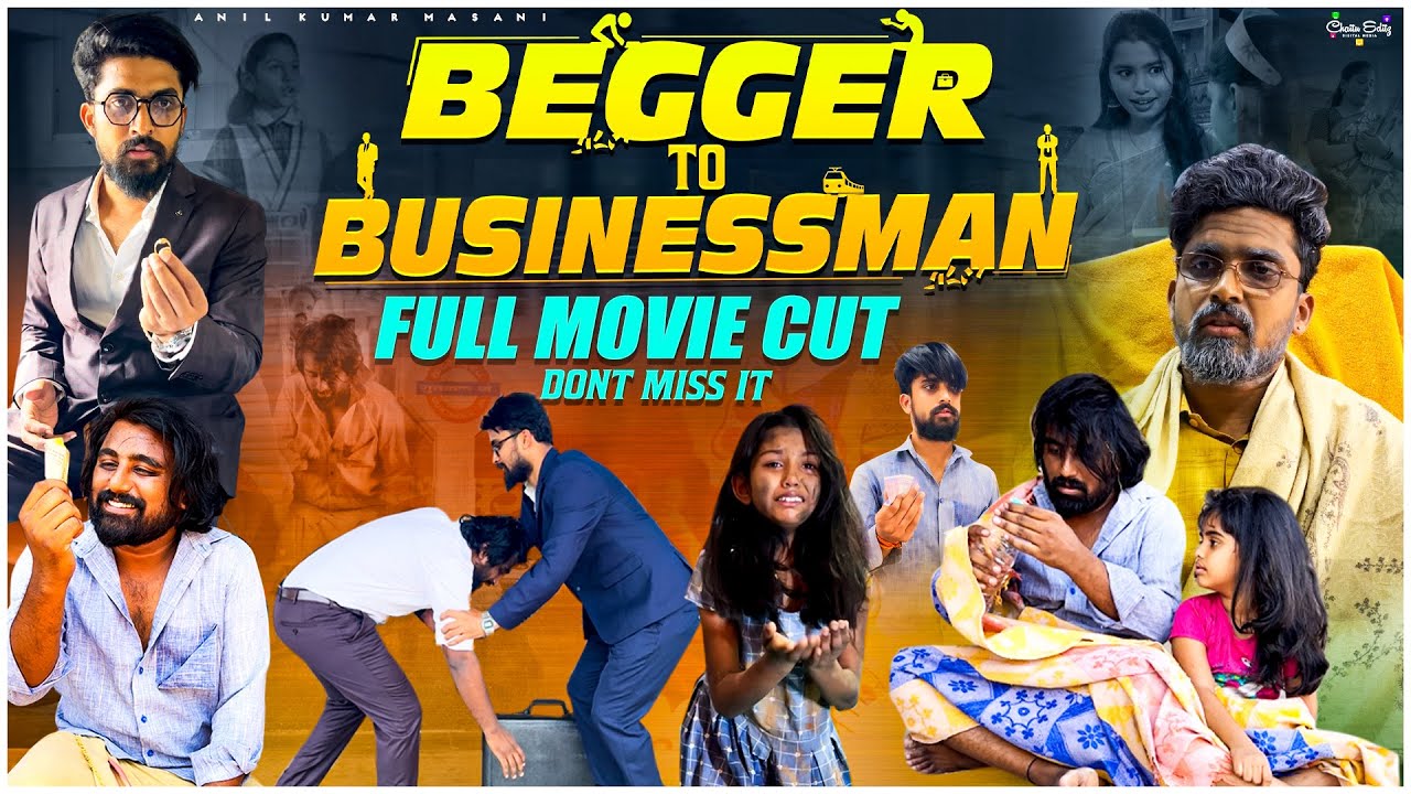Beggar to Businessman full movie cut🥰 #friends #happy #love #poor #reels #trending #rich #viral #sad