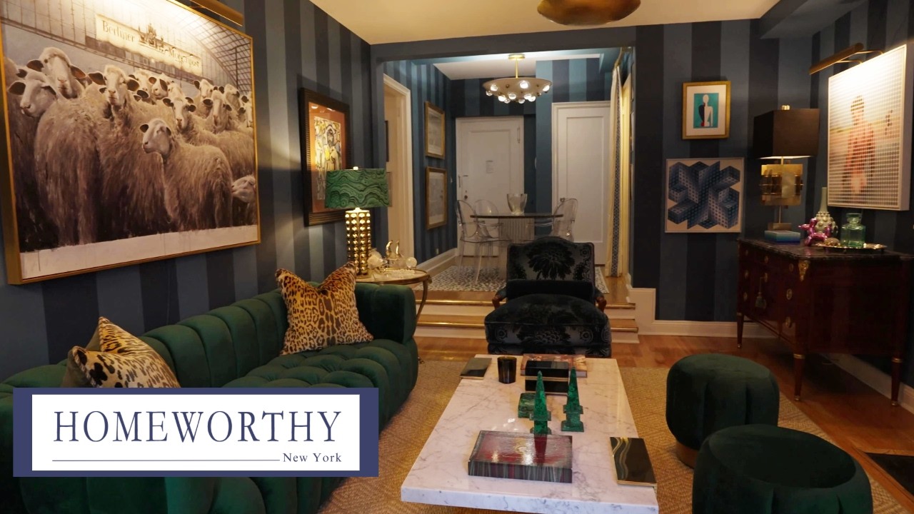 This Couple's NYC Jewel Box Apartment is Full of Timeless Style and Bold Design