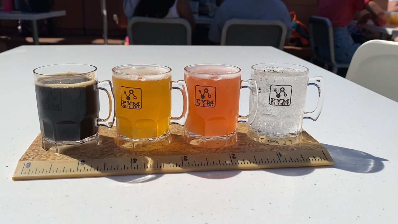 Disneyland Oga's Cantina and Pimm's Tasting Lab Beer Flights
