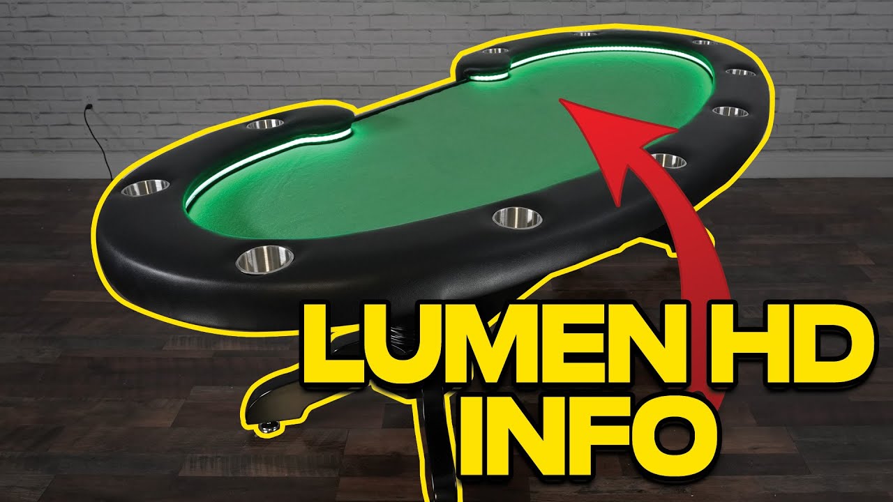 Lumen HD Poker Table FAQ | Everything You Need to Know | Custom Poker Table
