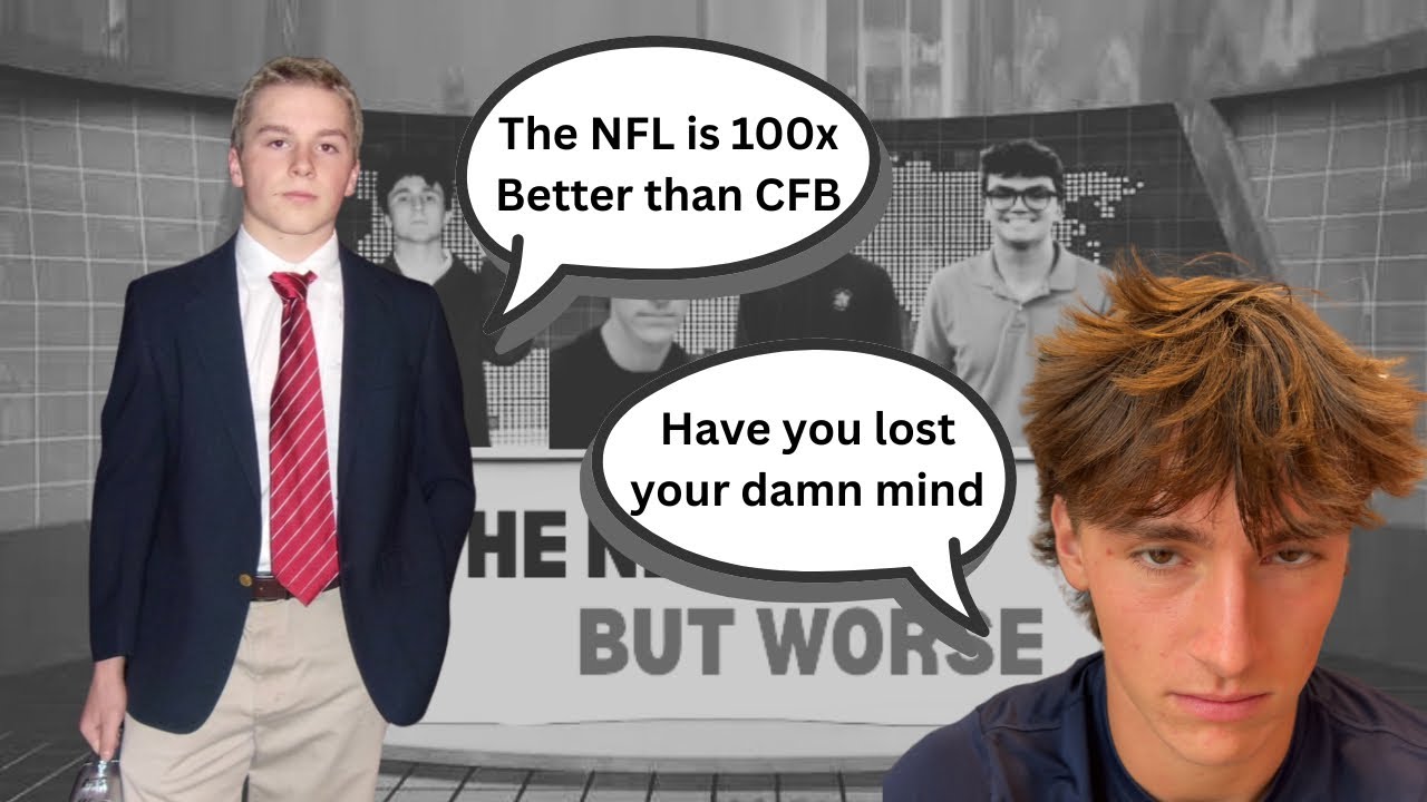 Is the NFL Better Than CFB? - The News, But Worse: Episode 1