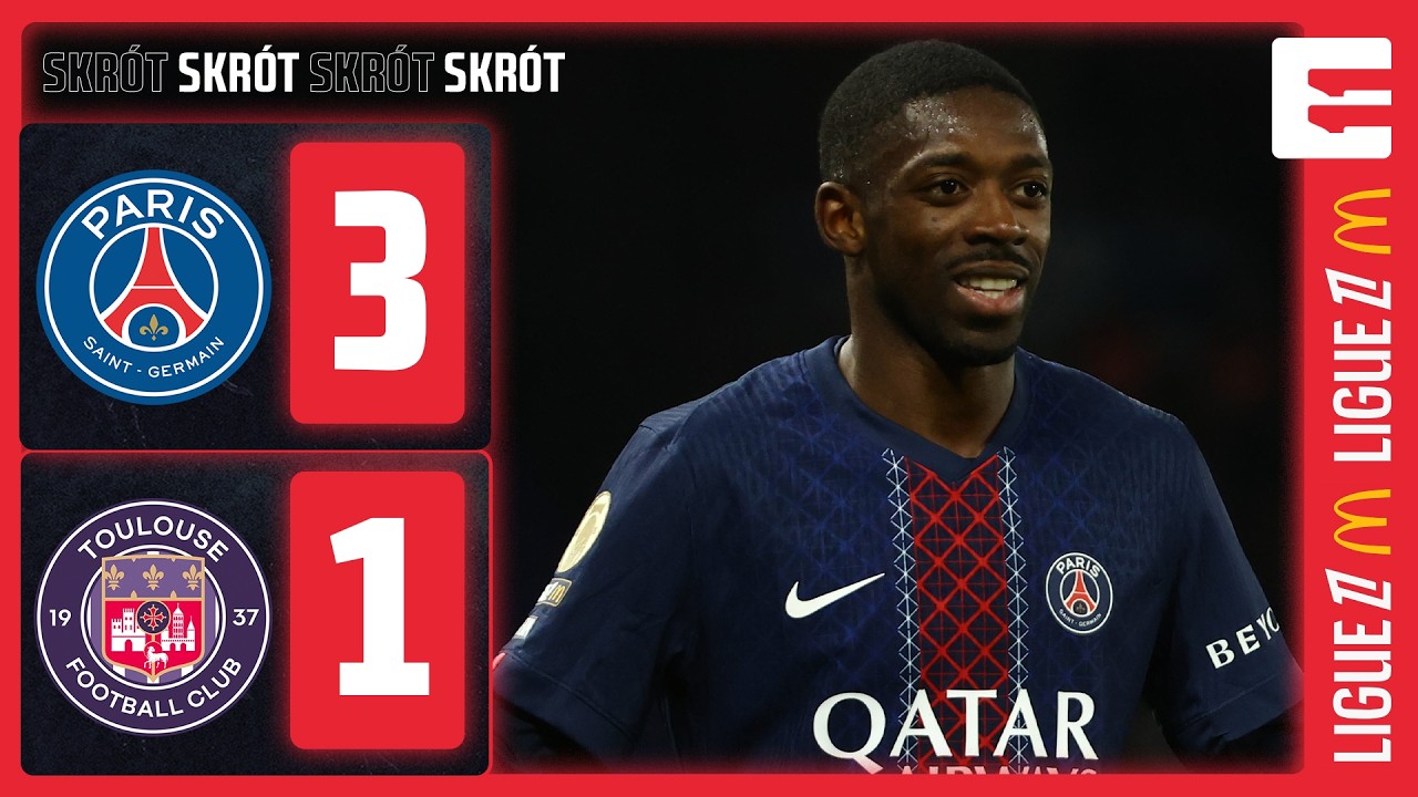 WIELKI DEMBELE! GOL 11/10, AŻ KVARA ZŁAPAŁ SIĘ ZA GŁOWĘ! BRAMKARZ PSG ROZDAWAŁ PREZENTY