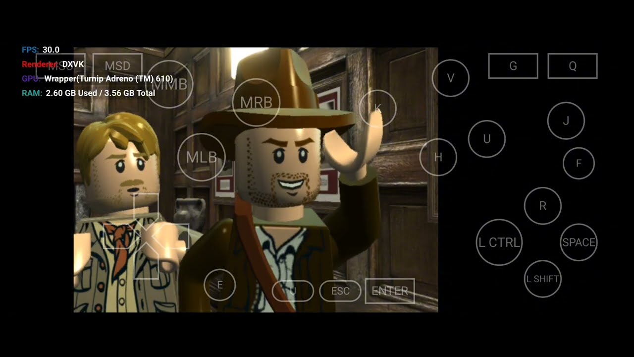 LEGO INDIANA JONES 2 A 30 FPS NO WINLATOR BIÔNIC, SNAPDRAGON 680, 4 GB 