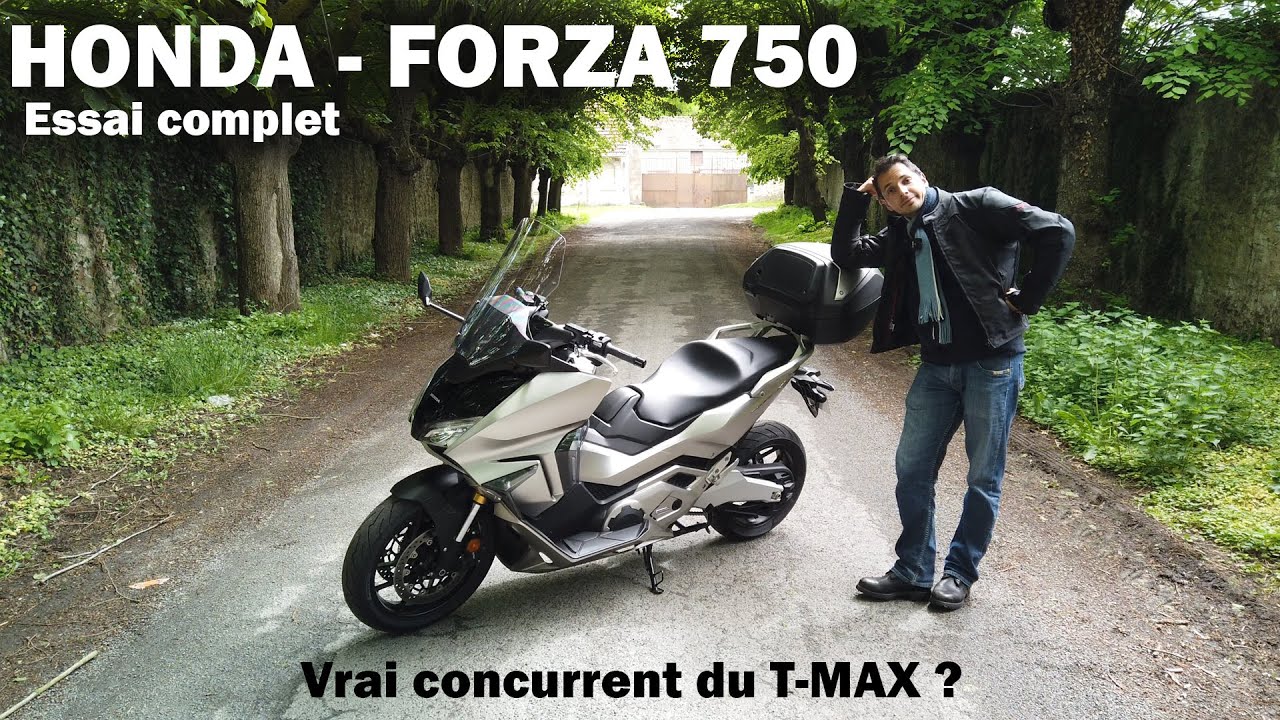 Essai FORZA 750 HONDA Le Maxi Scooter