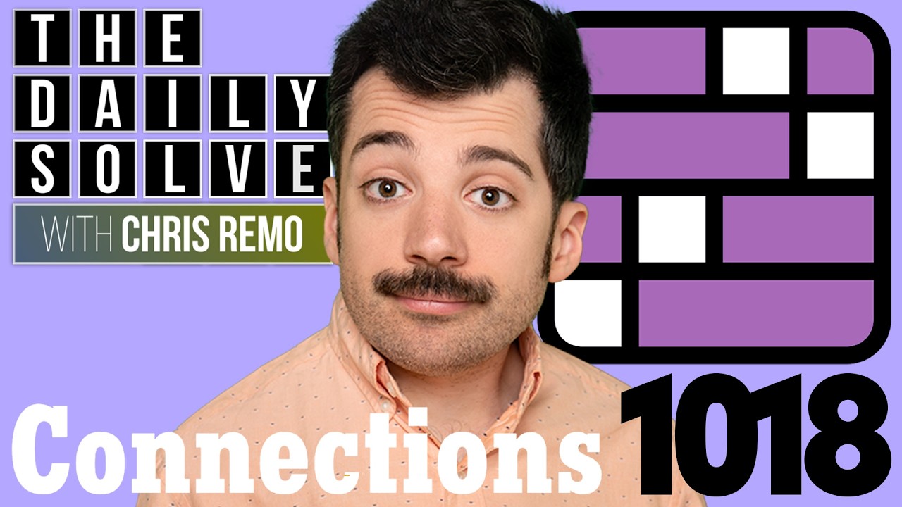 Connections 1018 - NYT Word Game - 25 March 2026 #connections