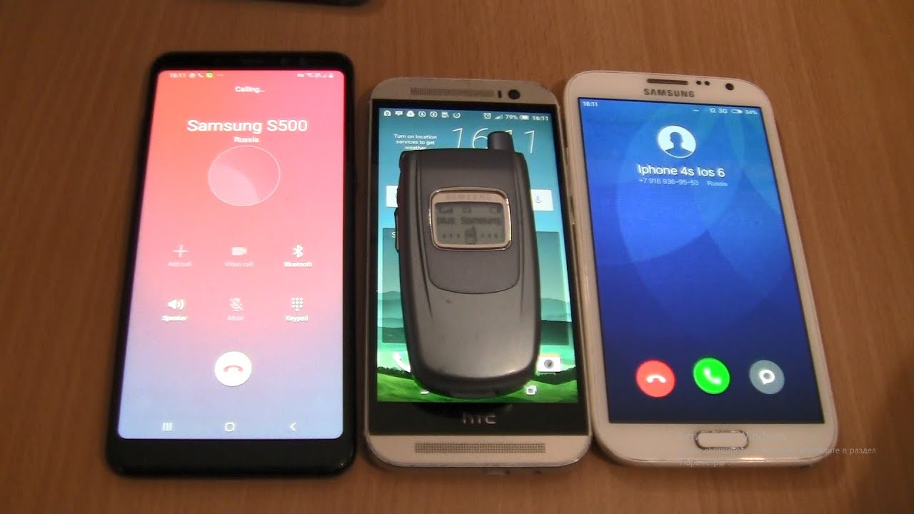 Incoming call &Outgoing call at the Same Time Samsung Note 2 miui+A8 plus S500+HTC M8