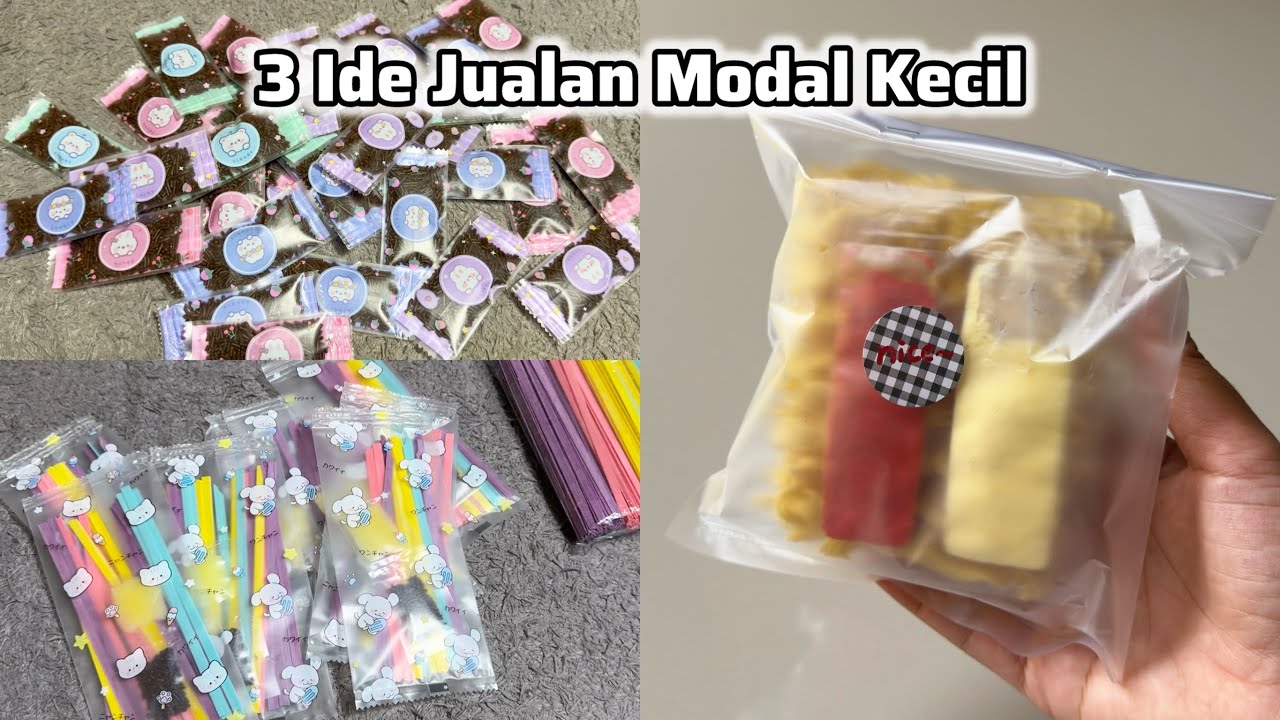 3 IDE JUALAN MODAL KECIL YANG WAJIB KAMU TAU