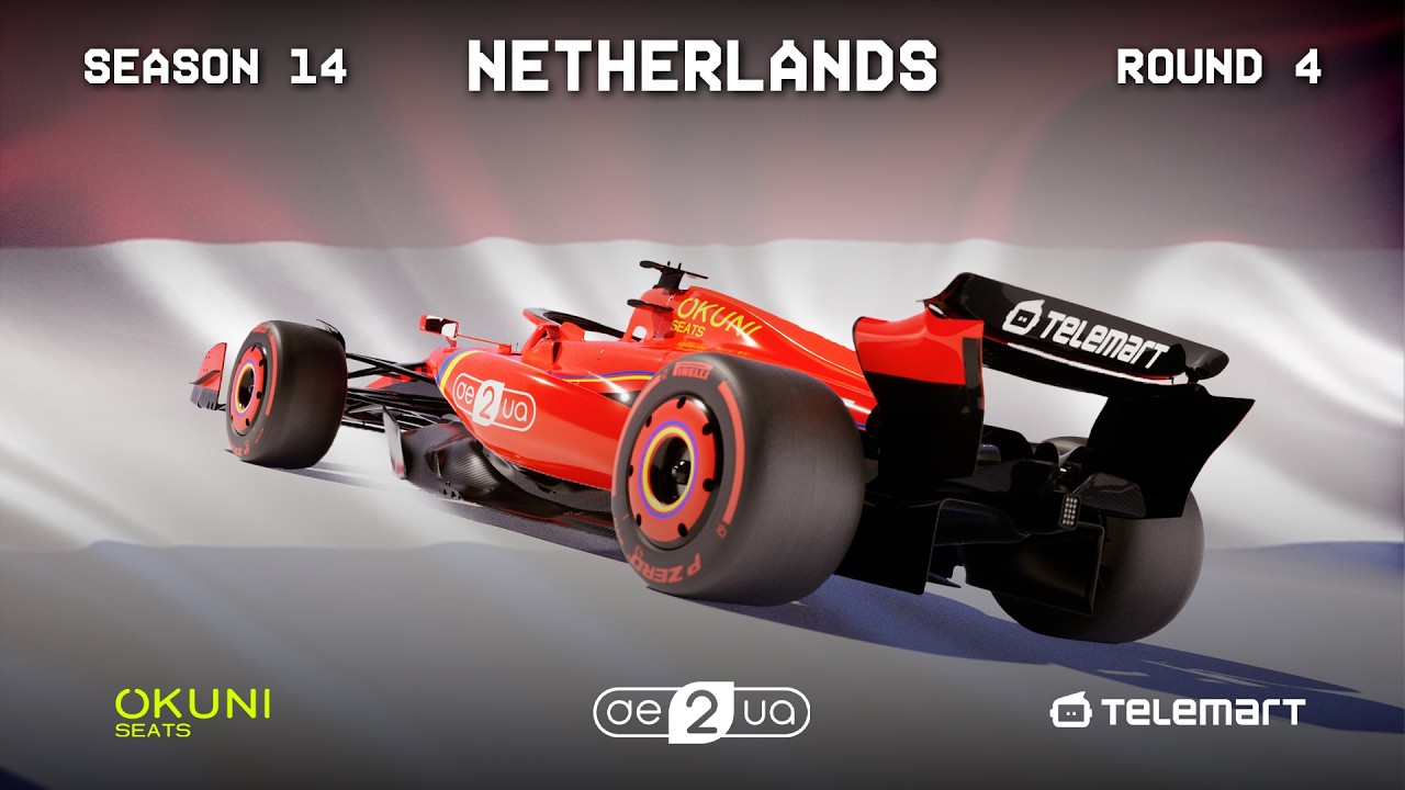 F1UA League | Season 14 Round 4 (M) | 🇳🇱 Netherlands #f125 #f1ua