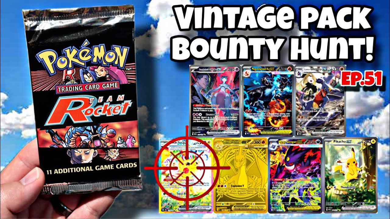 Охота за покемонами из винтажных наборов! Большая загадка! #pokemon #reaction #opening #collectio...