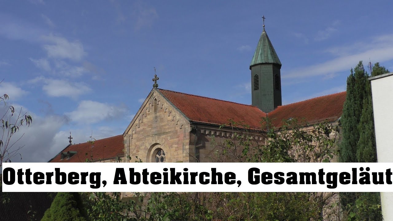 Otterberg, Abteikirche, Gesamtgeläut (+Rathausuhrschlag)