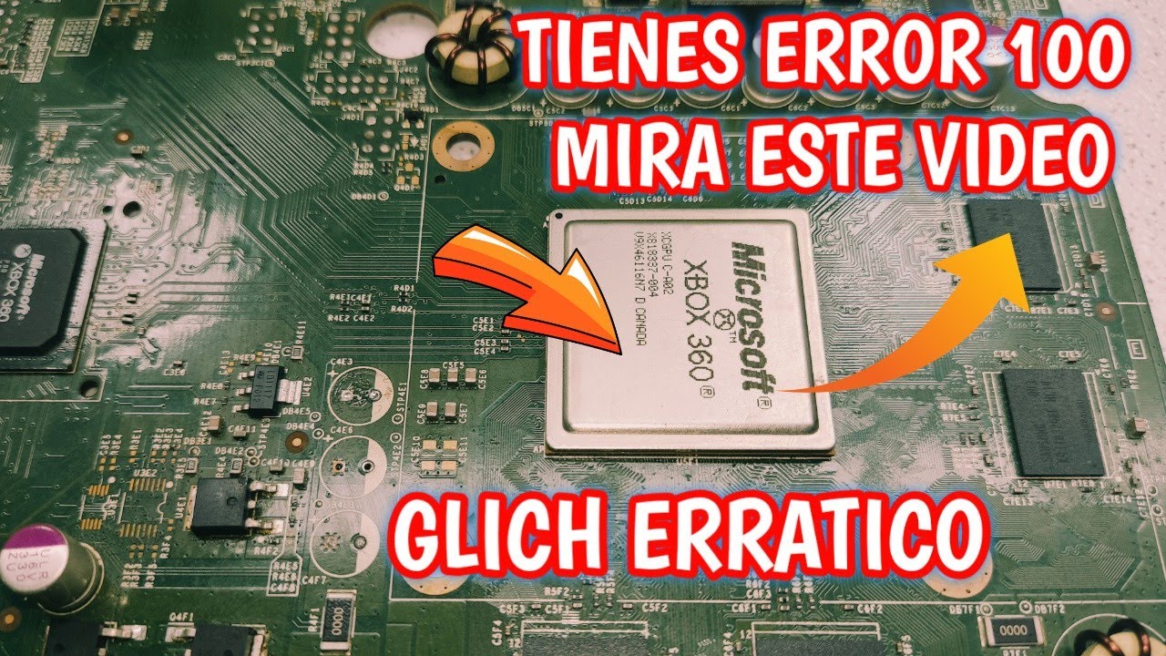 Actualización para revisión de error 100 101 110 y 112 en xbox 360