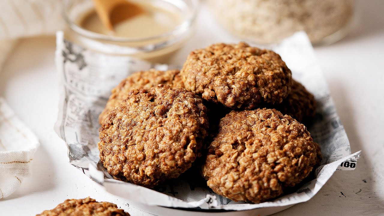 3-Ingredient Tahini Cookies