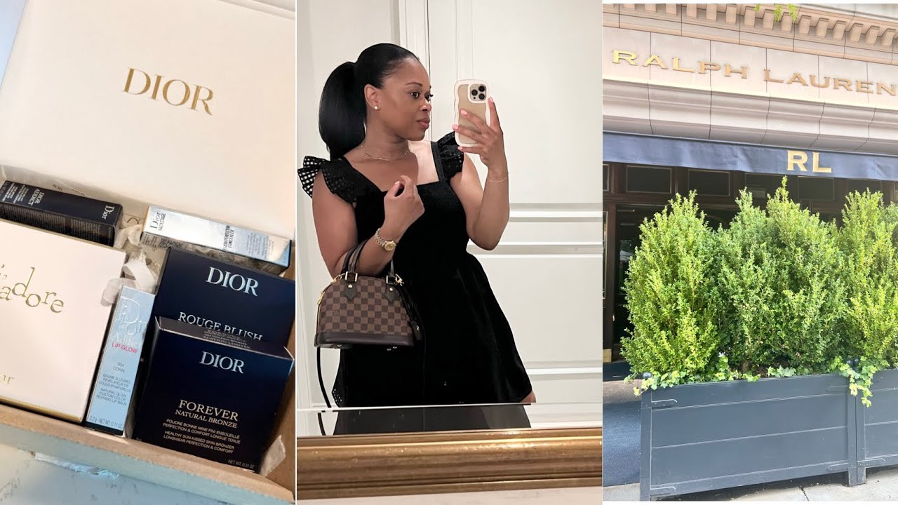 VLOG| DIOR BEAUTY UNBOXING + RL DINNER DATE + NSALE MUST HAVES